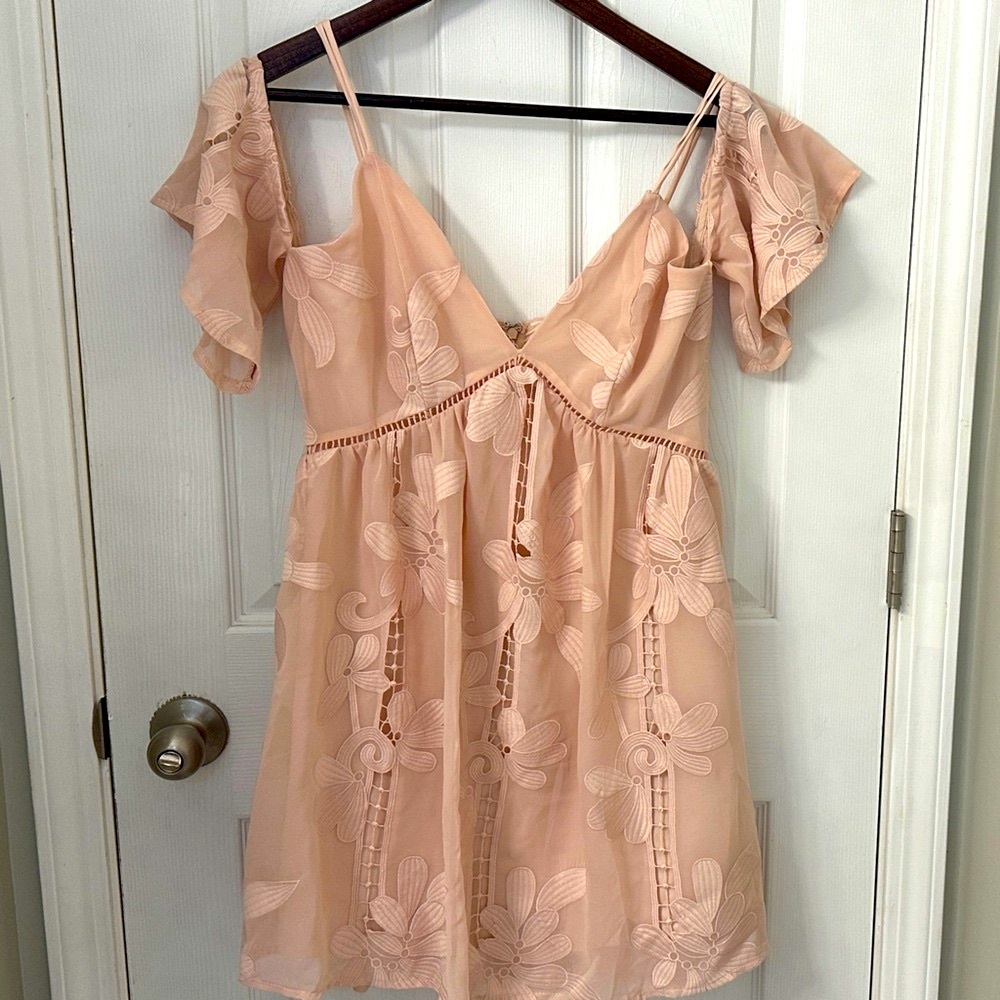Lovers + Friends Blush Pink Dress